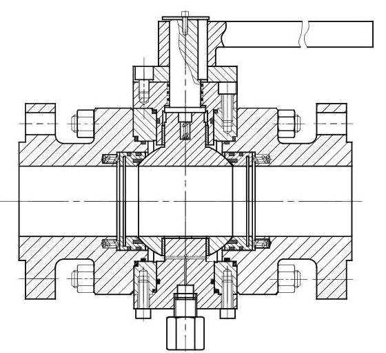 固定球球閥結(jié)構(gòu)