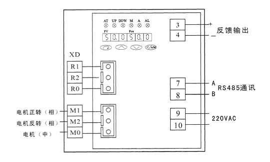 PSL電動執(zhí)行器_開關(guān)型接線圖