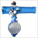 氣動(dòng)三偏心對(duì)夾蝶閥