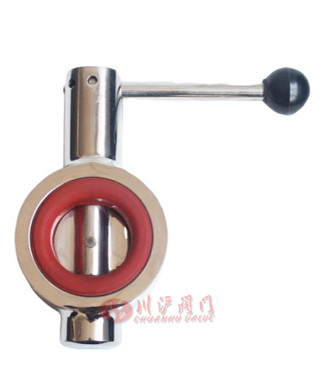 手動(dòng)衛(wèi)生級(jí)對(duì)夾蝶閥