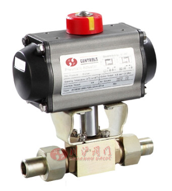 氣動(dòng)高壓外螺紋球閥