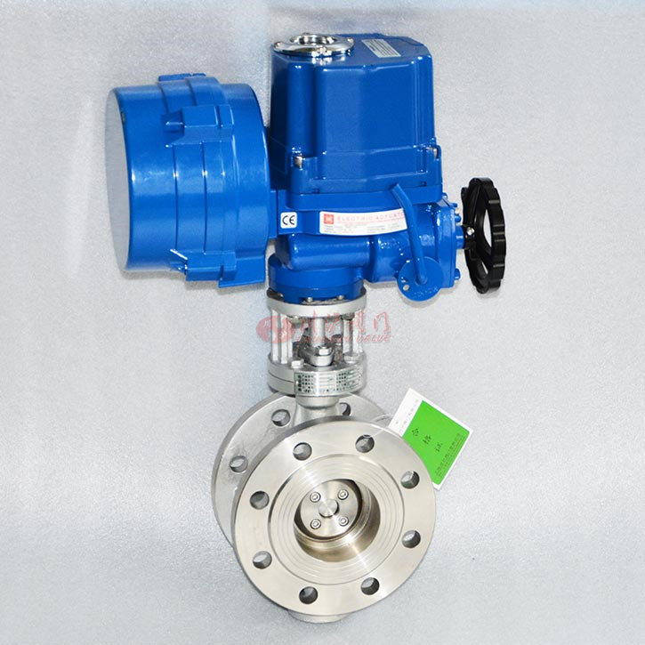 防爆型電動蝶閥實(shí)物圖
