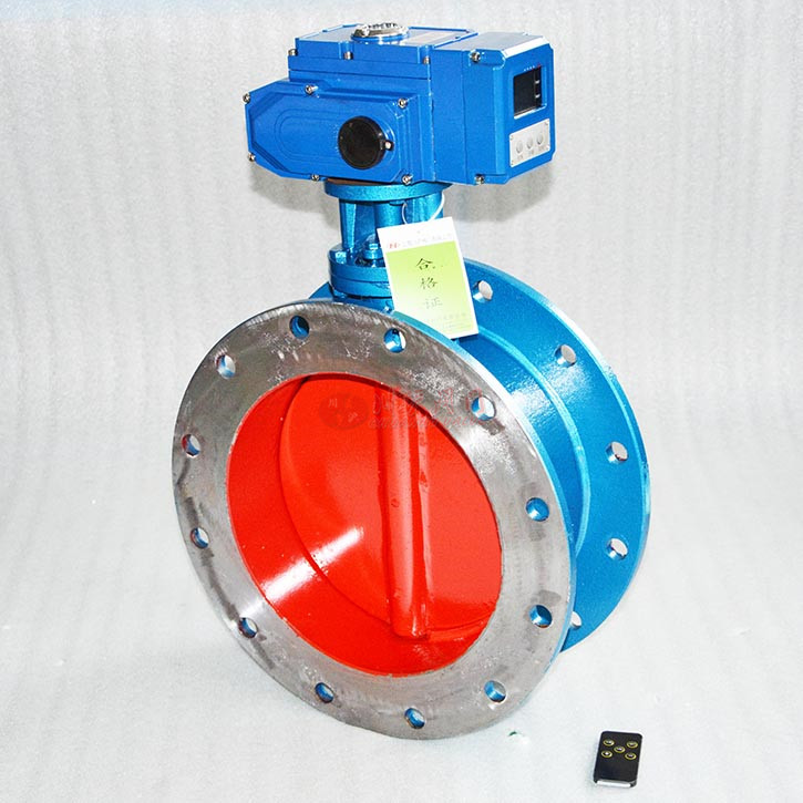 智能化電動通風(fēng)蝶閥實物圖