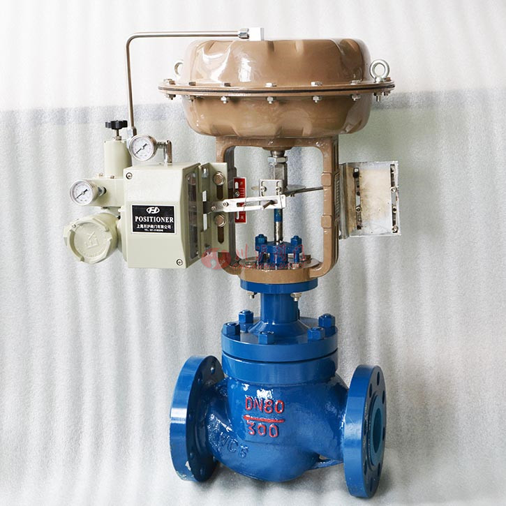 氣動(dòng)鉻鉬鋼調(diào)節(jié)閥實(shí)物圖